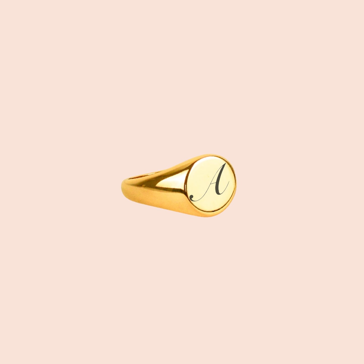 Anillo Circular Dorado