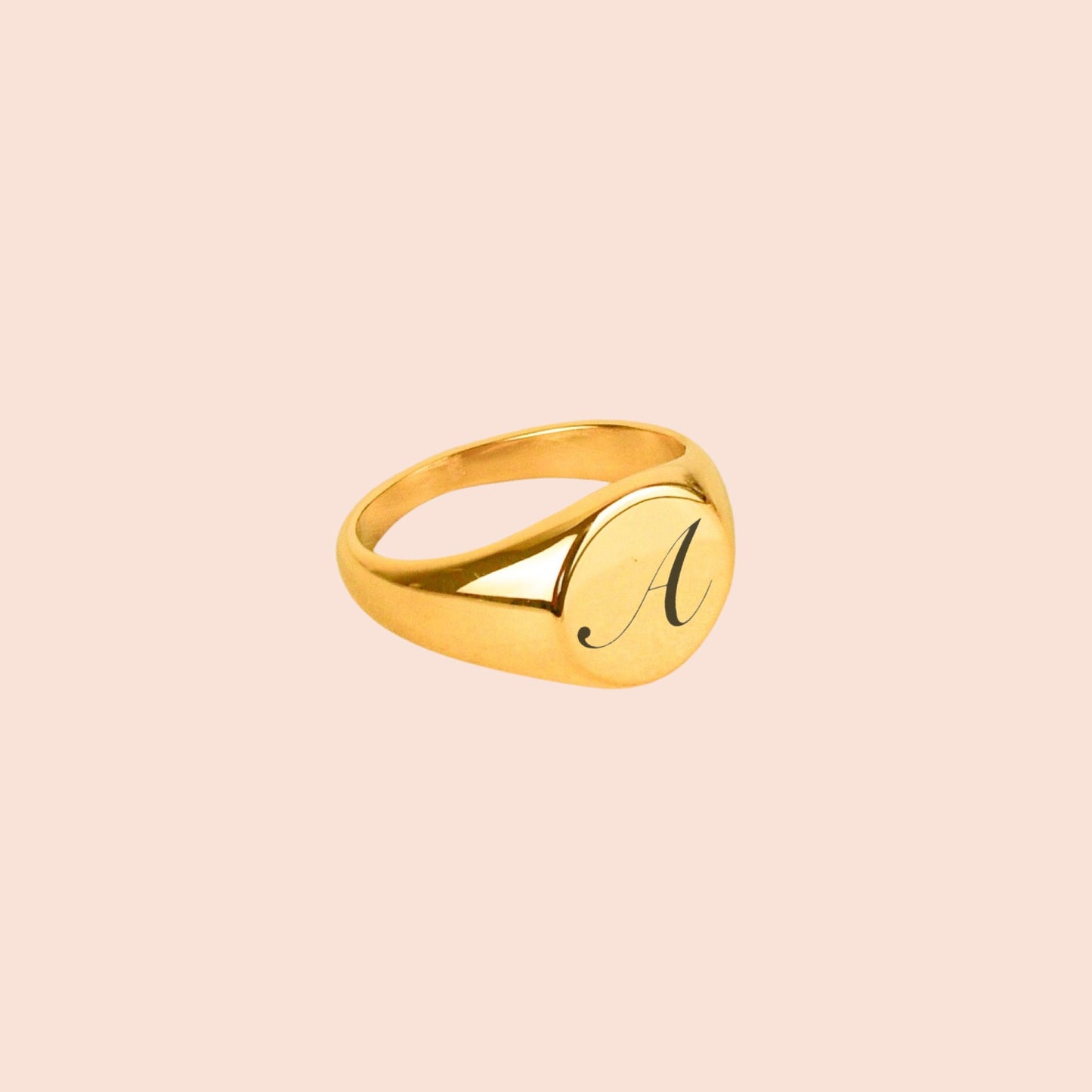 Anillo Circular Dorado