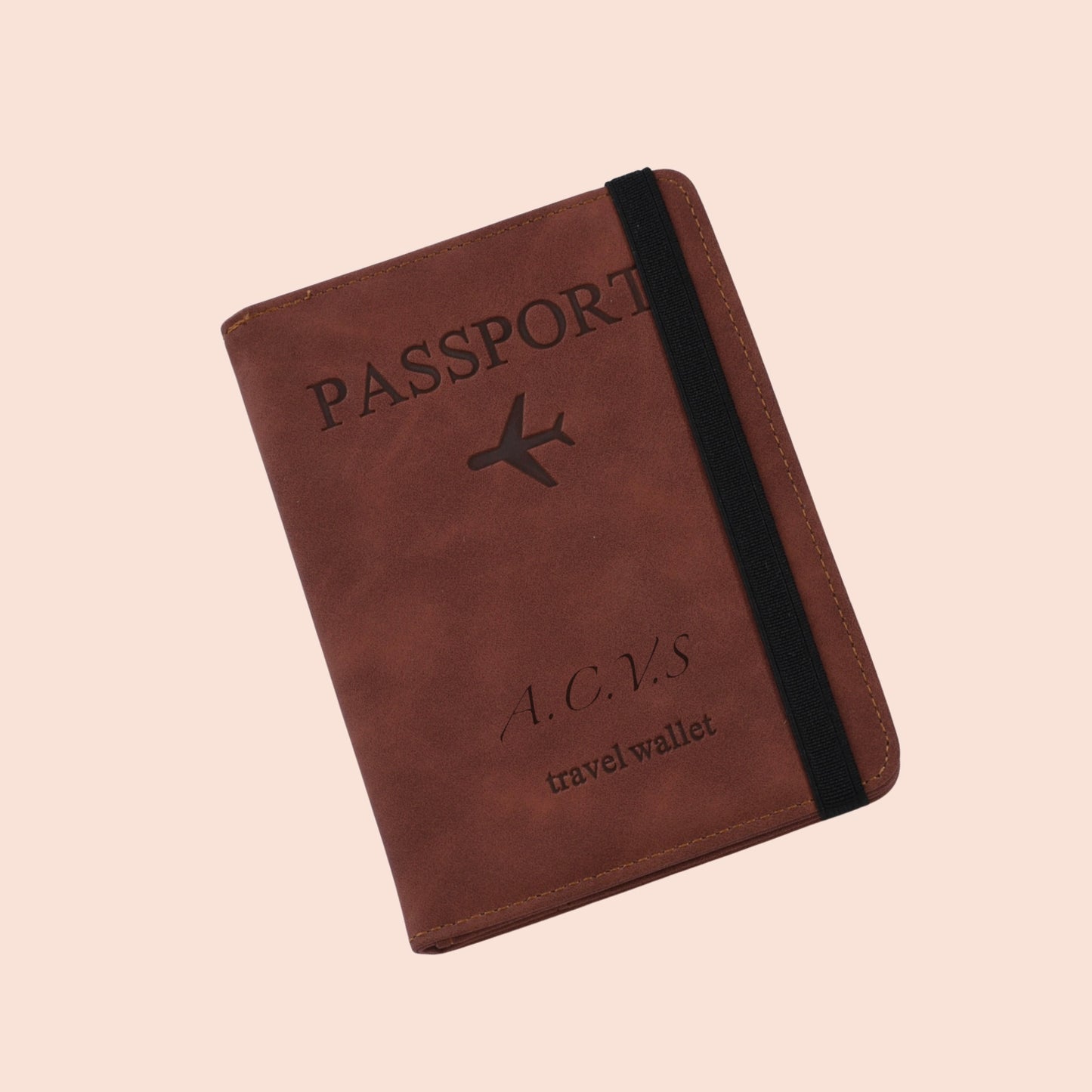 Portapasaporte Marrón Mod.Wallet
