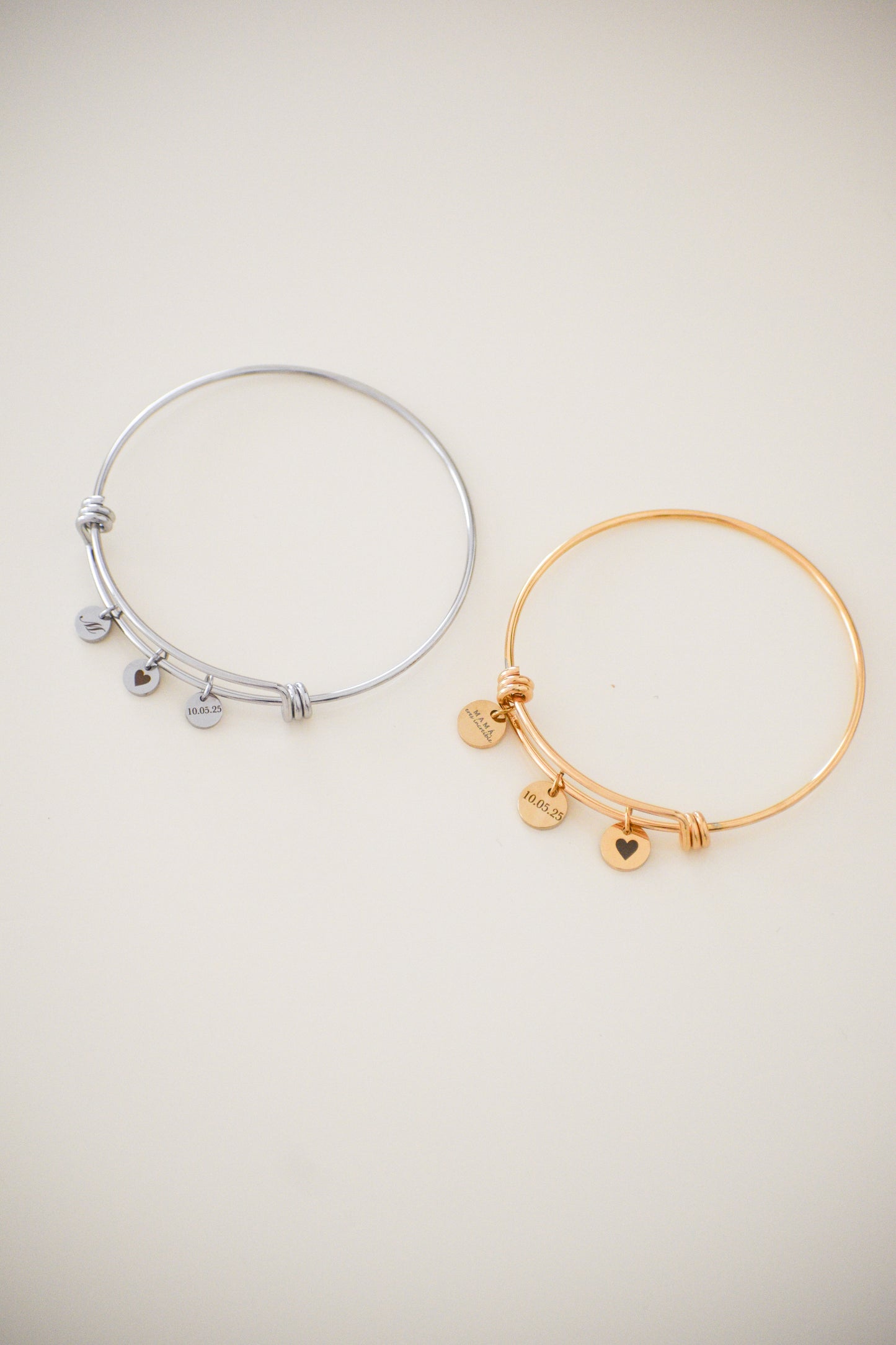 Brazalete Rígido Plateado