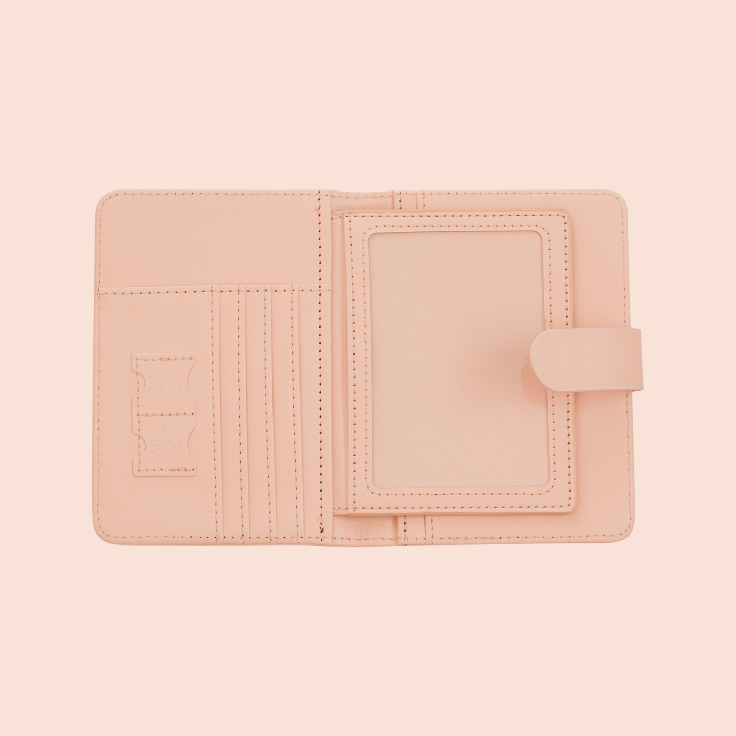 Portapasaporte Rosa Mod.Avión