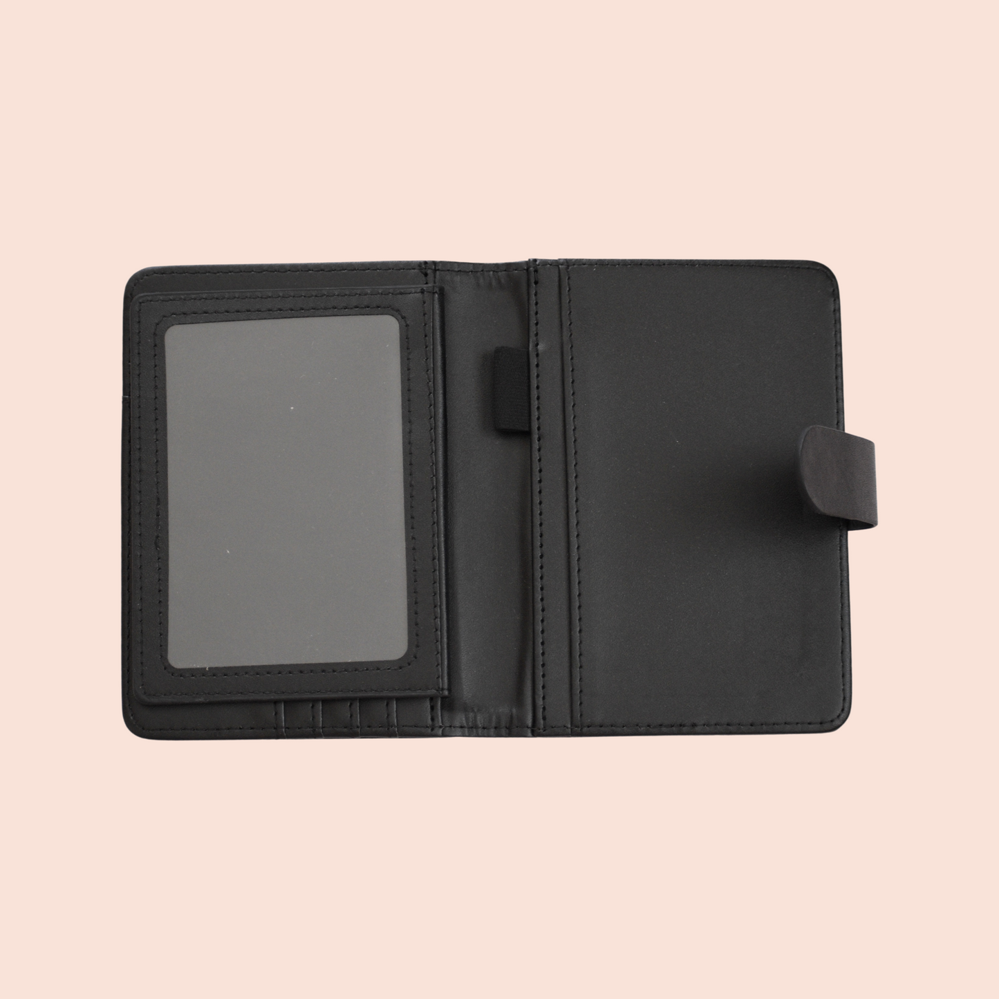 Portapasaporte Negro Mod.Avión