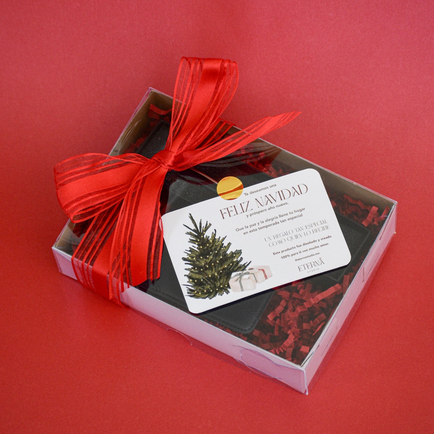 Box Pluma + Tarjetero Magnético