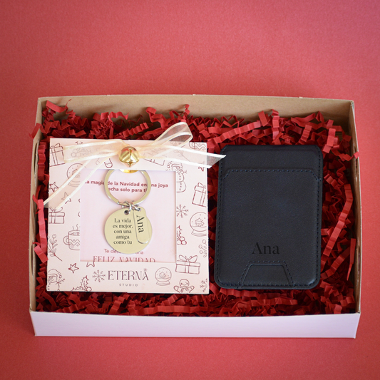 Box Llavero + Tarjetero Magnético