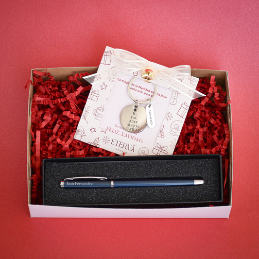 Box Llavero + Pluma