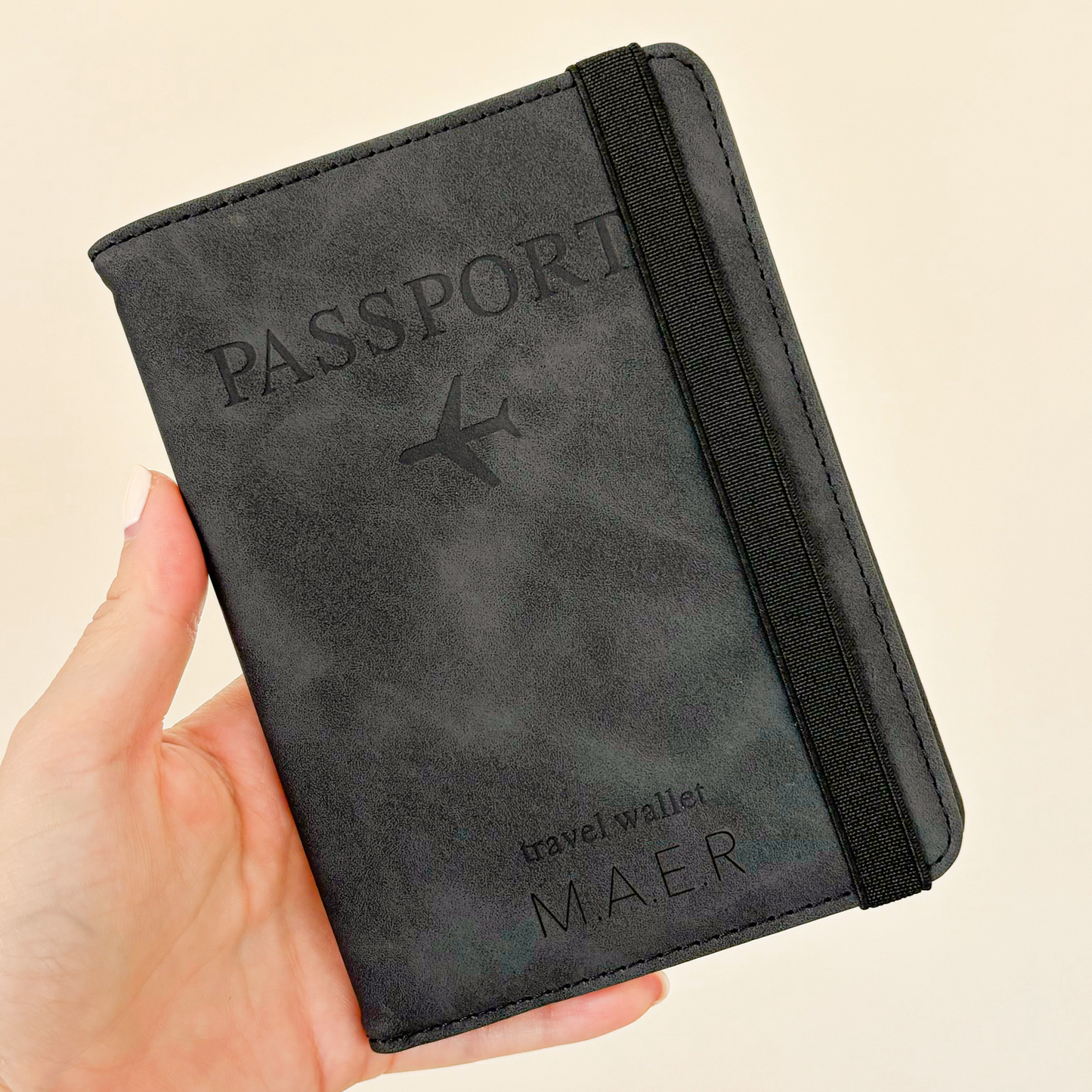 Portapasaporte Negro Mod.Wallet