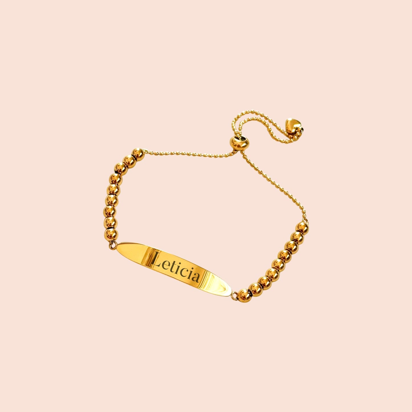 Esclava Bolitas Doradas