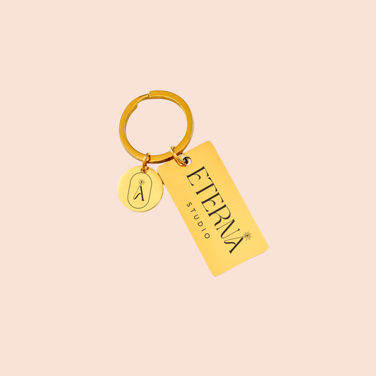 Llavero Rectangular + Círculo